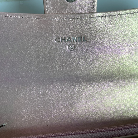 Chanel Long Flap Iridescent Wallet - Picture 9 of 10